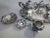 Indonesian 800 Silver Tea Set - Set of 5 Pieces For Sale - Image 4 of 11