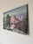 1970’s Vintage Impressionist Desert Landscape Oil on Canvas Painting, Signed, Unframed For Sale - Image 4 of 11