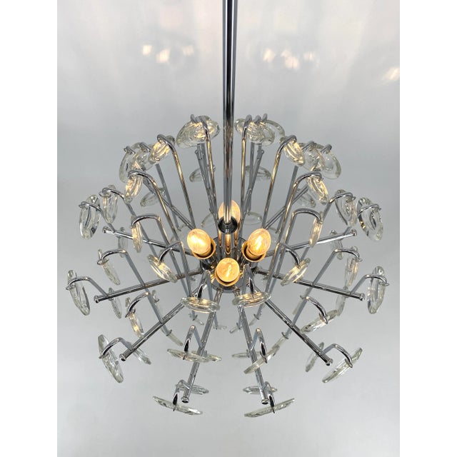 Space Age Chandelier by Oscar Torlascoy, 1970s For Sale - Image 11 of 17