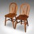 Set of 4 Side Chairs, English Hoop Back Seats, Wwii, Broad Arrow, Reception Hall For Sale - Image 4 of 12
