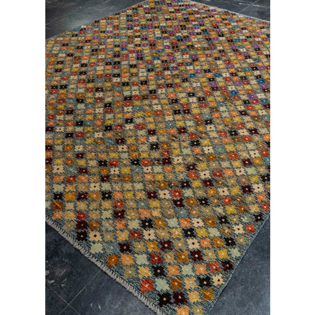 Contemporary Oushak Rug 8'1" x 10' For Sale - Image 3 of 4