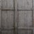 Antique Indian carved teakwood door, c. 1880–1900, carefully bleached to highlight its sculptural interlocking weave...