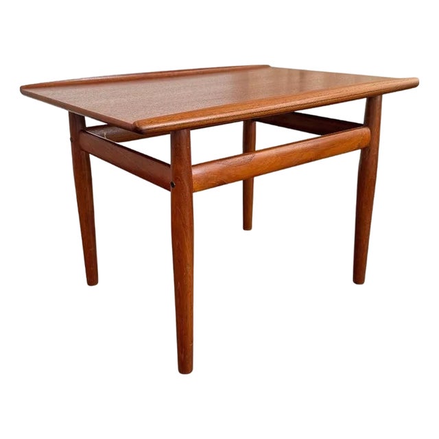 Scandinavian Modern Teak Side Table by Grete Jalk for Glostrup Mobelfabrik For Sale
