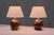 Ivory Ceramic Oval Table Lamps by Kent Eriksson for Designhuset, Sweden, 1970s, Set of 2 For Sale - Image 8 of 12