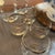 Art Deco 1960s Dorothy Thorpe Silver Rimmed Bar Glasses Set of 6 For Sale - Image 3 of 4