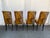 Mid-Century Modern Jack Lenor Larsen "Primavera Velvet" Dining Chairs - Set of 4 For Sale - Image 3 of 12