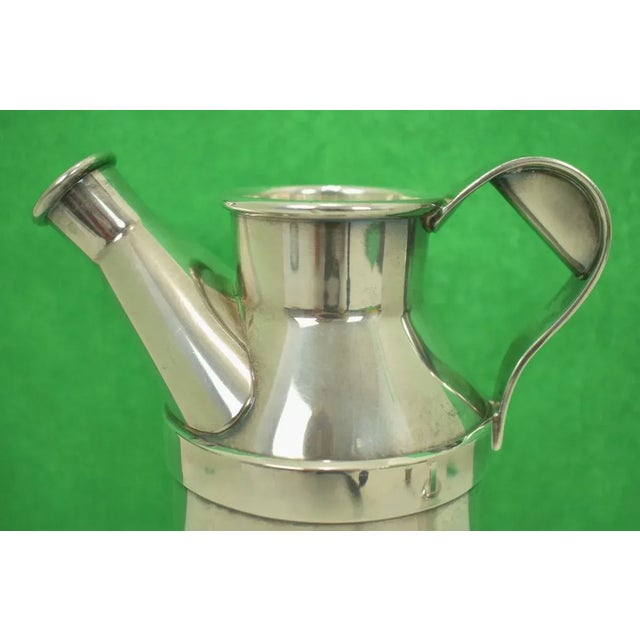 1960s Vintage Reed & Barton The Homestead Club 'Watering Can' Cocktail Pitcher For Sale - Image 4 of 8