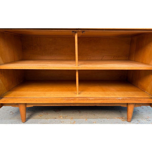 Mid 20th Century Maple Buffet by Crawford Furniture For Sale - Image 10 of 13