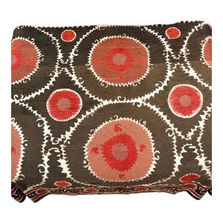 Large Antique Uzbeck Suzani For Sale
