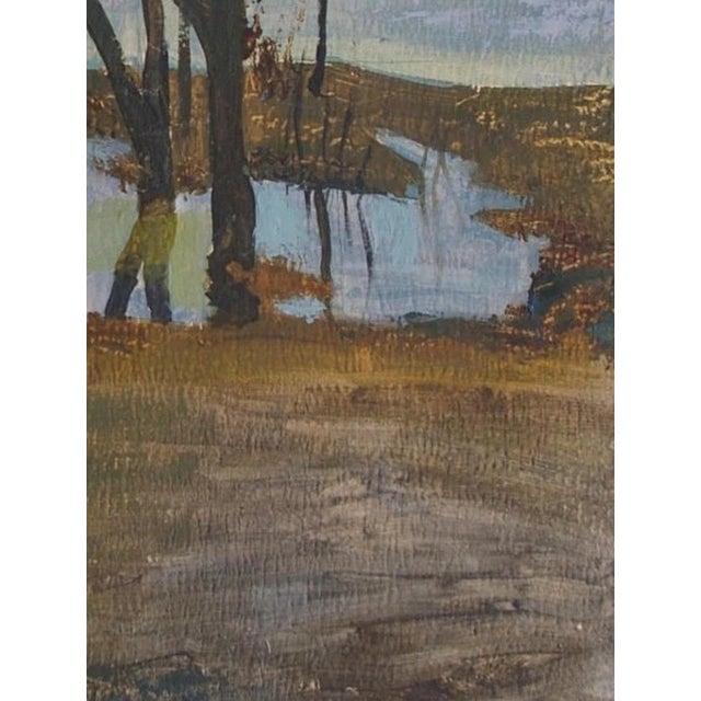 Original Oil Painting, Ukrainian Landscape, Pokatayeva N. (1970) 50-38,5 For Sale - Image 6 of 6