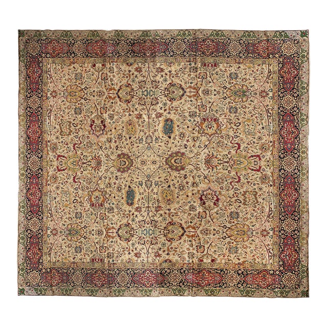 Elegant 1930s Turkish Sivas Rug For Sale