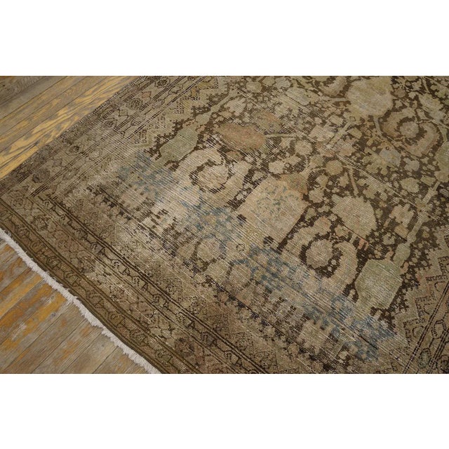 Early 20th Century Persian Malayer Carpet For Sale In New York - Image 6 of 9