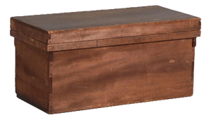 Antique Japanese Wooden Chest
