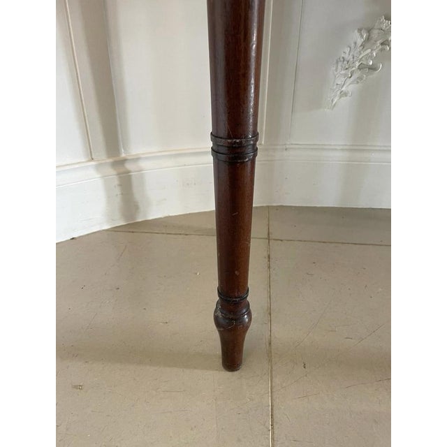 Antique George III Mahogany Card Table, 1820s For Sale - Image 14 of 15