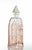 Art Deco Clear Glass Bottle with red inlays. Attribute to Karel Palda. Excellent condition.