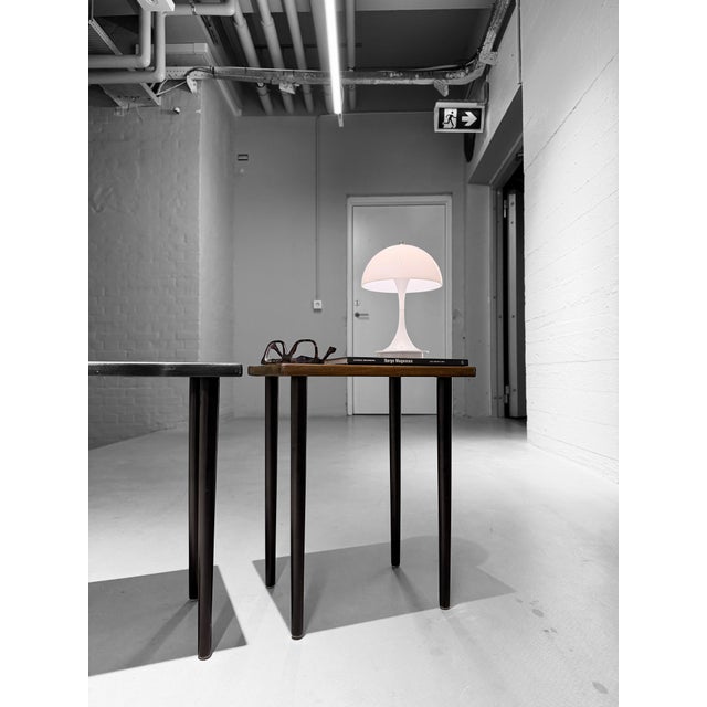 Brown Rosewood Nightstands, Denmark, 1970s, Set of 2 For Sale - Image 8 of 8