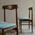 Vintage Danish Chairs in Teak and Fabric, 1960s, Set of 4 For Sale - Image 9 of 11