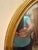 Vintage Gilt Italian Mirror With Distressed Mirror Glass For Sale - Image 10 of 11
