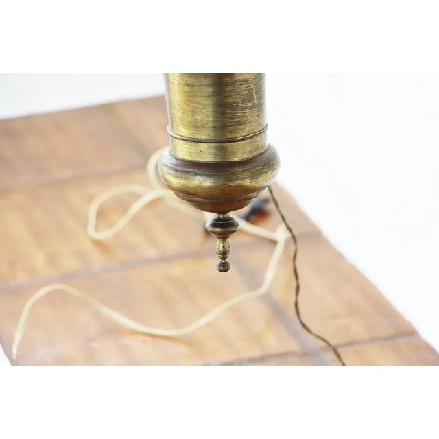 19th CenturyPortuguese Baroque Brass Chandelier For Sale - Image 10 of 13