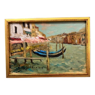Oil on Canvas Venice For Sale
