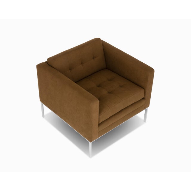 Metal Vintage Mid Century "Tuxedo Series" Lounge Chair by J & J Brook Limited, 1962 For Sale - Image 7 of 10