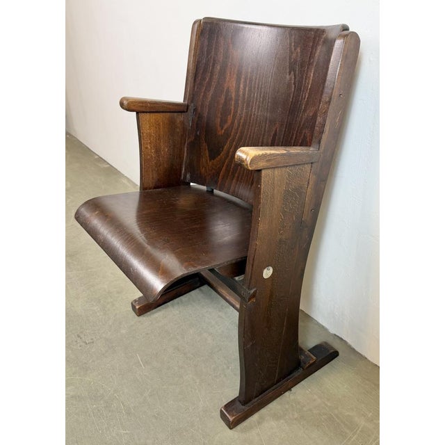 Vintage Cinema Seat from TON, 1960s For Sale - Image 11 of 16