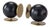 Regina Andrew Grant Steel Bookends, Black - A Pair For Sale