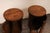 Italian Cylindrical End Tables w/Storage For Sale - Image 4 of 11