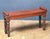 Edwardian Hall Bench or Window Seat of Mahogany From England For Sale - Image 4 of 12