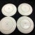 Mikasa Elite Trend Chop Plate, a set of four. These could be used as chargers under the dinner plates. Cool Mid Century...