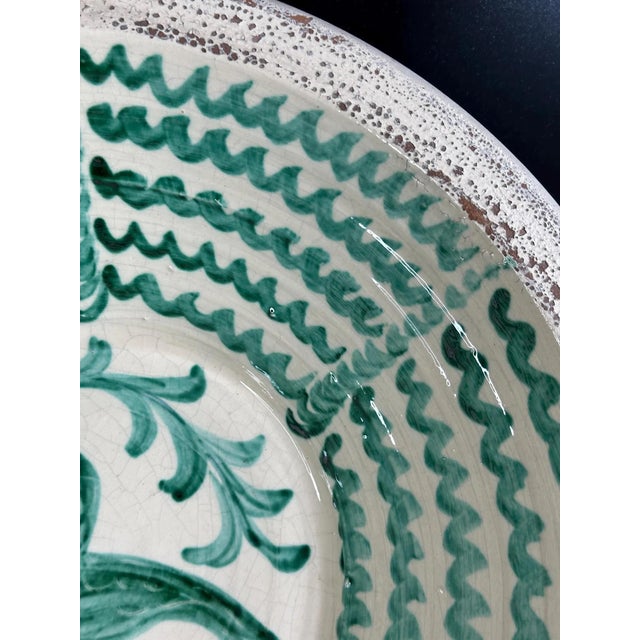 Spanish Large Fajalauza Ceramic Lebrillo Bowl For Sale - Image 4 of 9