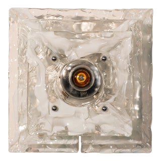 Murano Glass Wall Light, 1970s For Sale