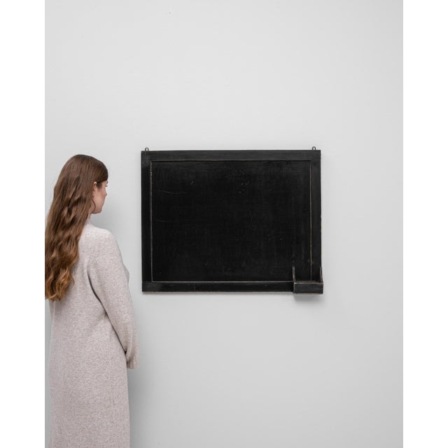 20th Century France Wooden Chalkboard For Sale - Image 17 of 18