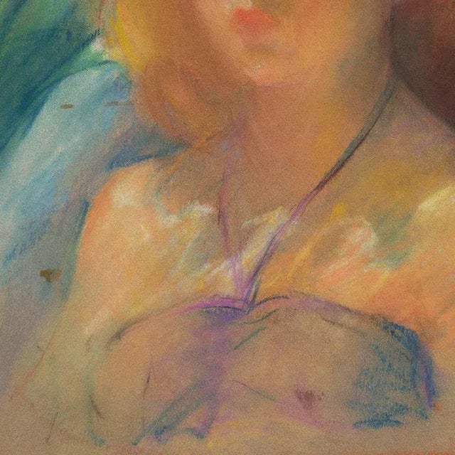 1930s 'Study of a Young Woman' by Sarah Hobson, Art Institute of Chicago For Sale - Image 5 of 8