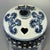 Chinese China Vintage Blue‑and‑White Porcelain Hollow‑Out Floral Incense Burner For Sale - Image 3 of 9