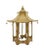 Vintage Double-Story Pagoda Imitation Bamboo Pattern Three-Light Chandelier For Sale - Image 4 of 10