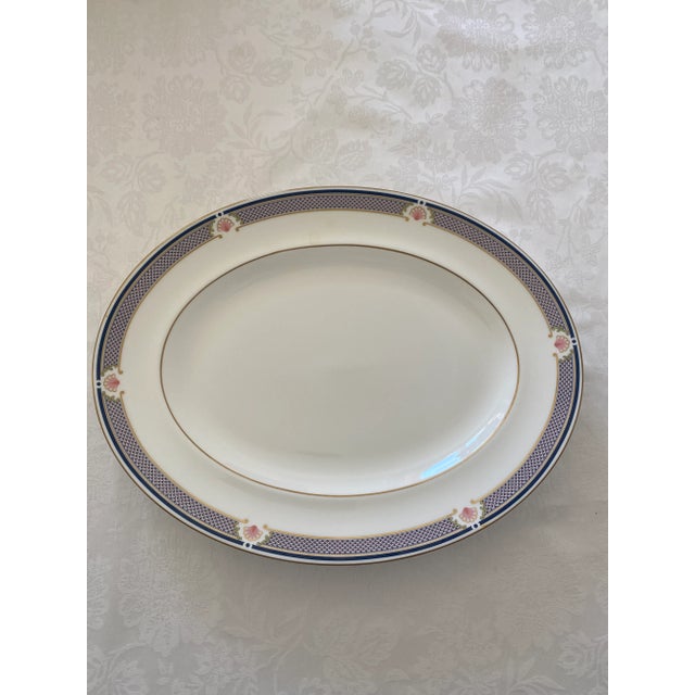 Wedgwood Waverley Bone China Oval Serving Platter Mint Condition For Sale - Image 11 of 11
