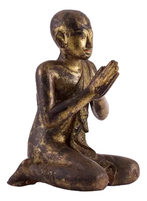 Burma Mandalay Buddhist Sculpture, 1890s