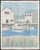 Coastal 1990s Coastal Dock Scene Watercolor For Sale - Image 3 of 3