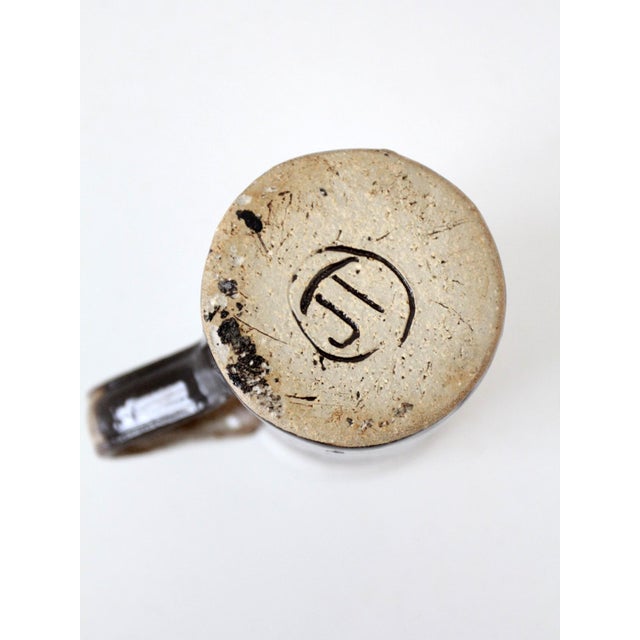 Ceramic Vintage Studio Pottery Mug For Sale - Image 7 of 10