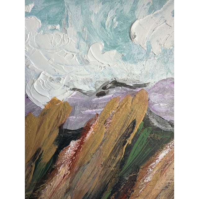 Mountain Scene Boulder Flatirons Original Painting by L. Romo, 2026 For Sale In San Diego - Image 6 of 8