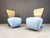 Pair of 'Bobo' Lounge chairs designed by Dietmar Scharping and produced by Dauphin. beautiful timeless design with a...