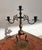 Antique Three-Armed Candlestick in Bronze, 1960s For Sale - Image 6 of 18