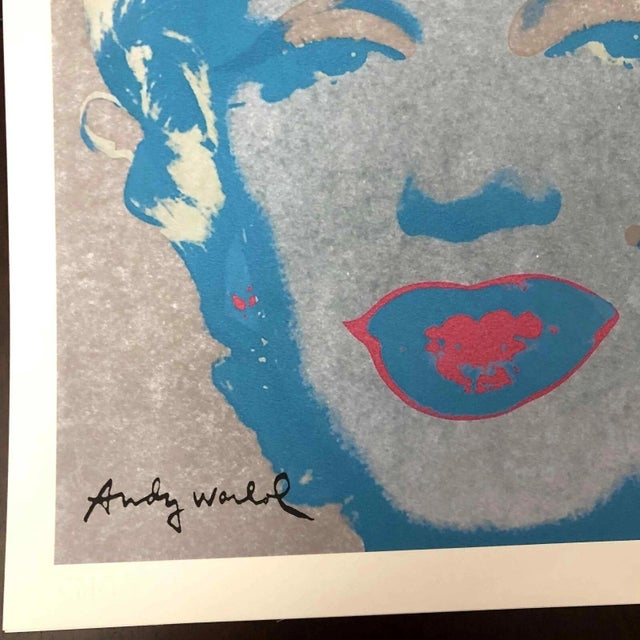 1990s After Andy Warhol "Marylin Monroe" Lithograph For Sale - Image 10 of 11