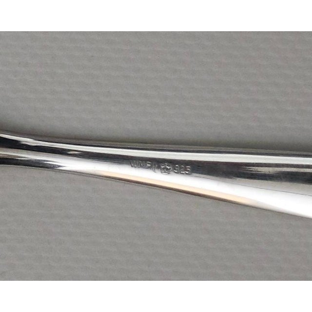 1950s Kurt Meyer for W M F Sterling Forks- Set of 12 For Sale - Image 12 of 13