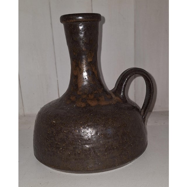1970s Vintage Ceramic Vase by Rudi Stahl, 1970s For Sale - Image 5 of 5