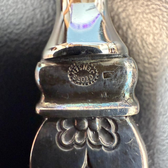 Silver Georg Jensen Sterling Silver Cactus Bottle Opener Denmark For Sale - Image 8 of 12