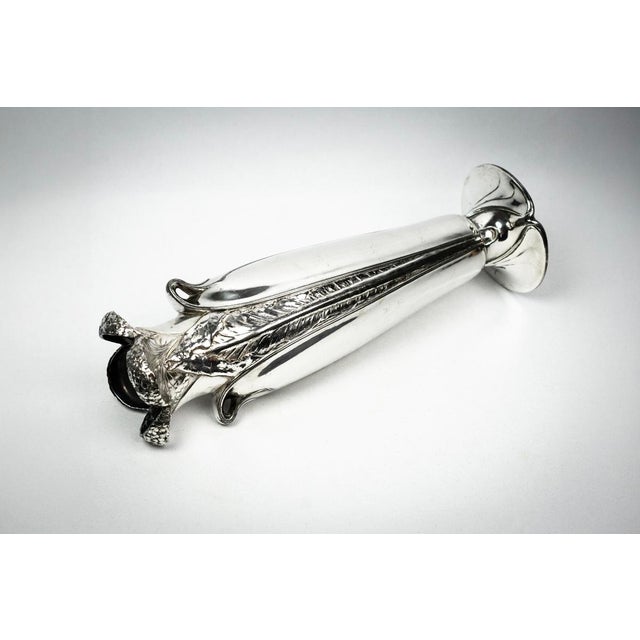 Art Nouveau Gallia Umbella Vase in Silver-Plated Metal from Christofle, 1904 For Sale - Image 6 of 15