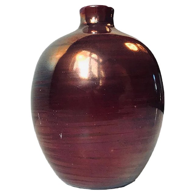 Mid-Century Ceramic Vase by Poul Nielsen, 1960s For Sale