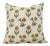 Fabdivine Handmade Block Printed Cushion Cover 18x18 Inch Viscose Linen- Kirti For Sale